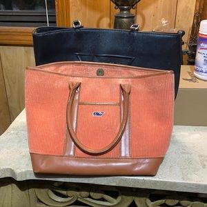Vineyard Vines Tote Corduroy Material
